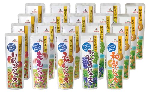 【シャーベット】 ゴールドパック 凍らせておいしい国産ジュースセット 80g ×20本 【ギフトセット】
