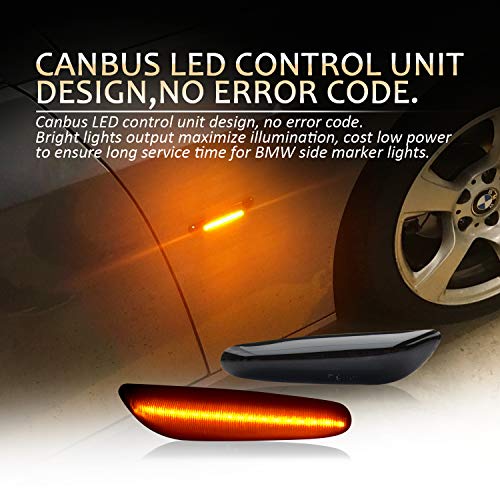 DLumina Sequential LED Side Marker Turn Signal Lights Compatible with