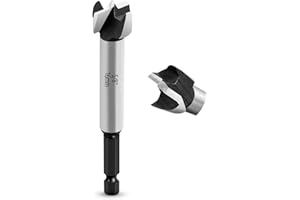 NICAVKIT 5/8 Inch Forstner Bit for Wood,5/8" Forstner Drill Bit for Woodworking, Wood Drill Bit Woodworking Hinge Cutter Tool for Woods Plywood Plastic