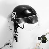 Olymajy Helmet Stand Wall Mounted Rotatable Hat Rack Motorcycle Hard hat view 7