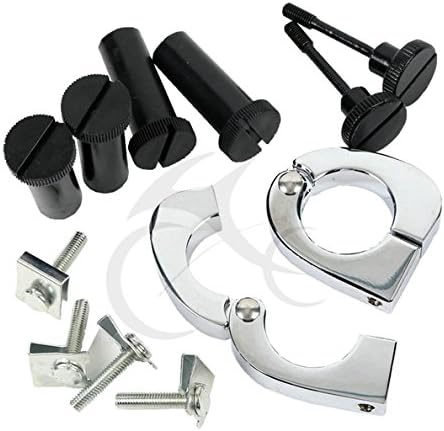 TCMTQuick Release Mounting hardware Fits For Harley FLT, FLHT, FLHTCU, FLHRC, Road King, Street Glide, Electra Glide, Ultra-Classic lower vented fairing