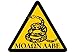Triangle Molon Labe Dont Tread Snake (Pro Gun) Sticker