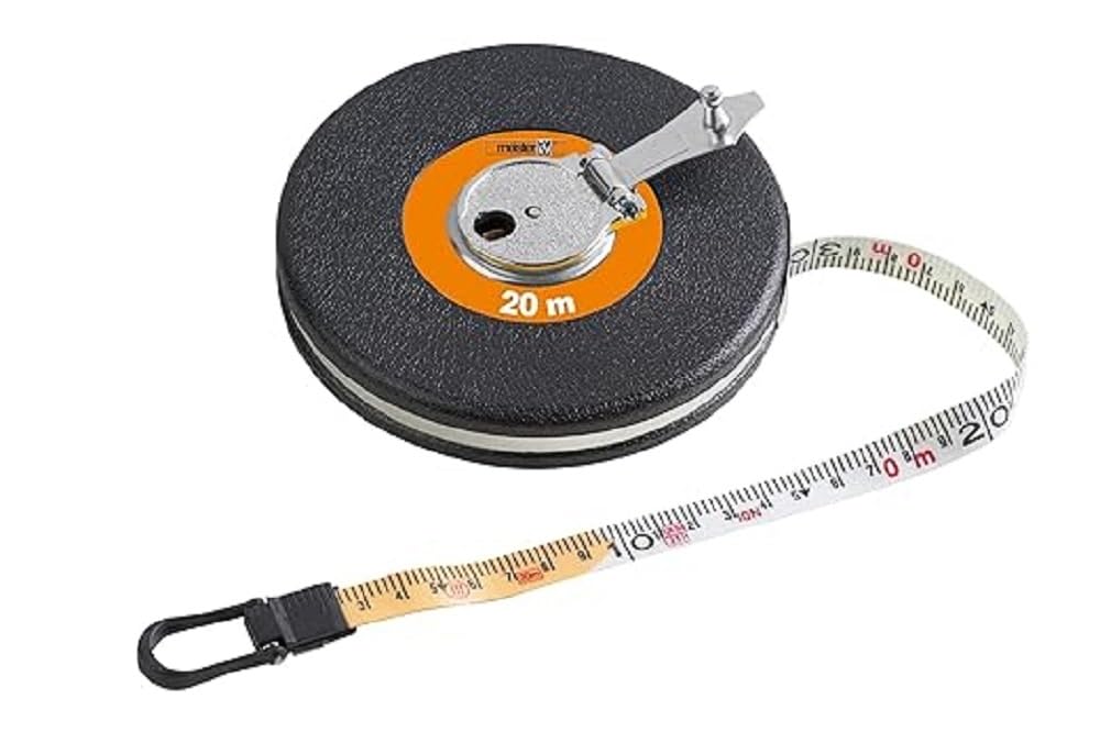 ADW Tape Measure in Glass/Fibreglass, 20 m