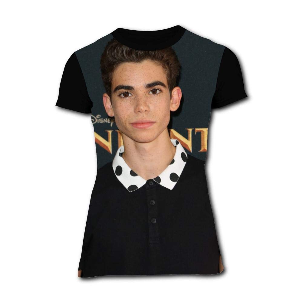 Cameron Boyce Short Sleeve Crew T Shirts Casual Tee Tops