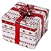 Gift Boutique 30 Christmas Self Adhesive Gift Bows and 8 Rolls of Christmas Curling Ribbons