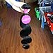 ISEE Hair 8A Unprocessed Brazilian Virgin Body Wave Human Hair 3 Bundles 100% Unprocessed Human Hair Extensions Natural Black (20