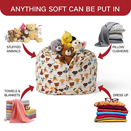 Extra Large Stuffed Animal Storage Cover Only Kids Soft Toy Storage