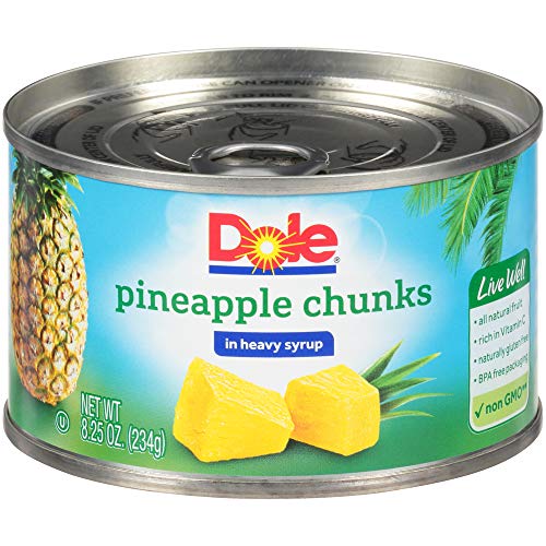1 Dole+Pineapple+Chunks+Heavy+Syrup
