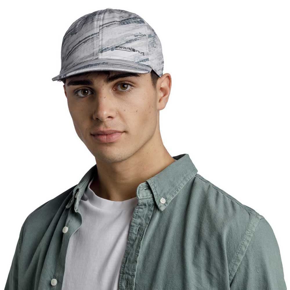 Buff Adults Pack Packable Adjustable Lightweight Running Baseball Cap - Grey — image 1