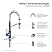 Kraus KPF-2630SS Modern Mateo Single Lever Commercial Style Kitchen Faucet, Stainless Steel