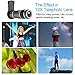 iPhone Camera Lens, 12x Telephoto Lens + 0.65x Wide Angle & Macro Lenses + 180° Fisheye Lens + Star Filter Lens, Clip-On Lenses for iPhone 8 7 6s 6 Plus, Samsung Smartphones & Tablet