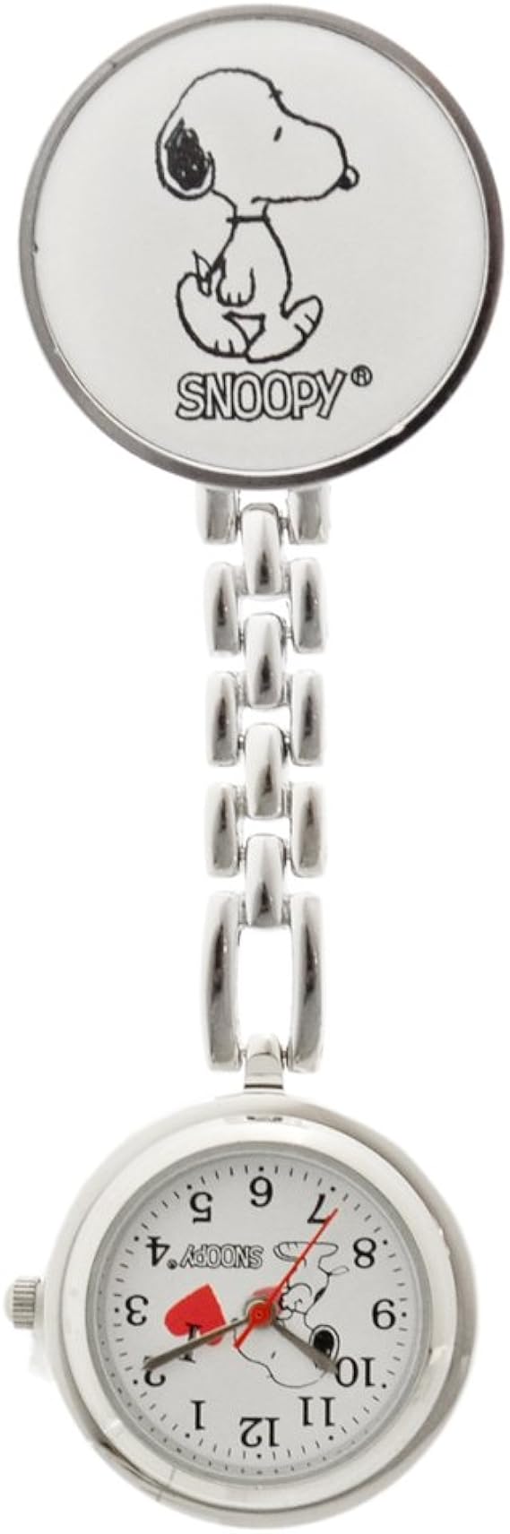 Amazon スヌーピーナースウォッチ 懐中時計 ハート 懐中時計 腕時計 通販