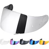 JQF Gear GT Air Visor Repalcement for GT Air 2/CNS-1/Neotec/TC-5/TC-9 Helme | Impact-Resistant,UV Protection,Outer Face Helmet Shield Compatible with GT Air/GT Air 2/CNS-1/Neotec/TC-5/TC-9 Accessories