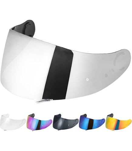 Amazon.com: Shoei CNS-1 PINLOCK Mellow Smoke Mirror Blue Shield