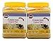 Baron’s Plain Traditional Original Couscous Pasta | 100% Natural Noodles for Salads, Soups, Stews & Side Dishes | Cooks in 6 Minutes! | Kosher | 2 Pack 26.45oz Jars