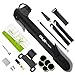 NewMainone Mini Bike Pump Portable Bicycle Frame Pump,Bicycle Tire Pump Glueless Puncture Repair Kit,120 PSI Fast Air Pump Suitable for Presta & Schrader Valve
