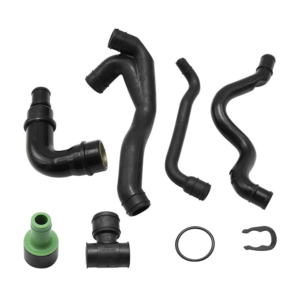 Engine Crankcase Breather Hose Pipe Replaces OEM 06A103213F 06A103221AH 06A103221AF 058103247 035103245A for VW.