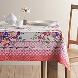 Maison d' Hermine Rose Garden 100% Cotton Tablecloth 54 Inch by 54 Inch
