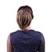 OUBECA Tousled Synthetic Hairpiece Scrunchies Straight Elastic Updo Scrunchy Messy Bun for Women (8TT1133/27)