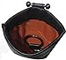 Josephine Osthoff Men's Leather Drop Key Case - black -