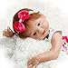 Reborn Baby Doll realistic baby dolls Vinyl Silicone Babies 22inch 55cm Doll Newborn real baby doll Free Pacifier Dot nifty suit