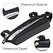MOREZONE Bike Triangle Frame Bag, Bicycle Pouch Under Seat Top Tube Pack Water Resistant (L)