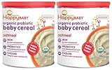 Happy Family happy bellies Baby Cereal - Oatmeal - 7 Oz- Pack of 2