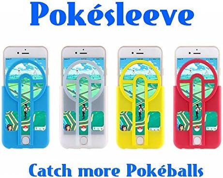Premium Quality Pokemon Go Aim Assist Iphone 6/6s, Iphone 7 or Samsung s7 Silicone Case. Capture Pokemon Fast While On The Move. Gain Accuracy, Effectiveness, High Scores.