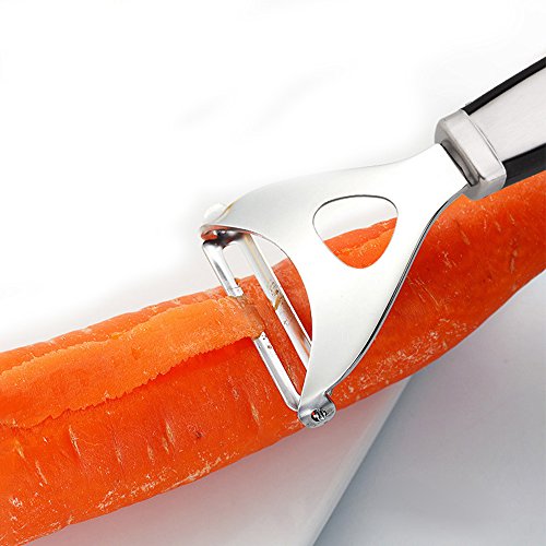 Vegetable Peeler and Lemon Zester,Ultra Sharp Blades Stainless Steel Fruit Potato(STYLE ONE)