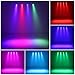 GBGS Par Uplights Party 12 Led Stage Stand DJ Lighting with Remote Control RGBW DMX512 Mixing Color Washing Can 8CH for Wedding, Birthday, Event Effect