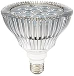 OxyLED LED Grow Light Bulb, Hydroponic Plant Grow Lights for Greenhouse (E26 12W 3Blue/9 Red LEDs)
