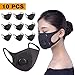 10 Pack Face Masks with Breathing – 100% Cotton, Washable, Reusable Cloth Masks – Protection from Dust, Pollen, Pet Dander, Other Airborne Irritants