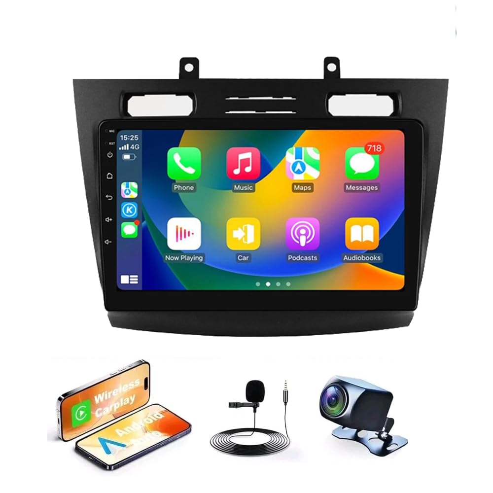 Photo 1 of 10.1'' Android 14.0 Car Radio Stereo for Ford Transit Connect 2010 2011 2012 2013 2014 Touchscreen with Wireless & Wired Carplay, Double Din Built-in GPS WiFi DSP Camera MIC [2+32G]
