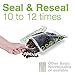 Oliso PRO Smart Vacuum Sealer - Best Food Saver - Vacuum Seals Dry Foods and Liquids - Great for Food Preservation and for Use With Your Sous Vide - Chrome