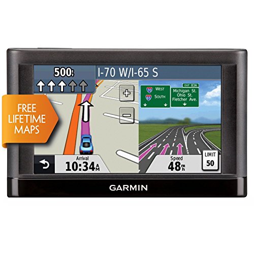 garmin nuvi 55lm gps de navegación por satélite para coche con pantalla táctil de 5 