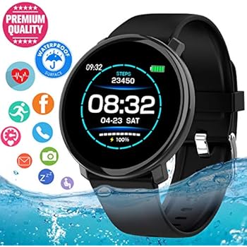 Amazon.com: LAIWUSSY L8 Smart Bracelet Fitness Tracker ECG+ ...