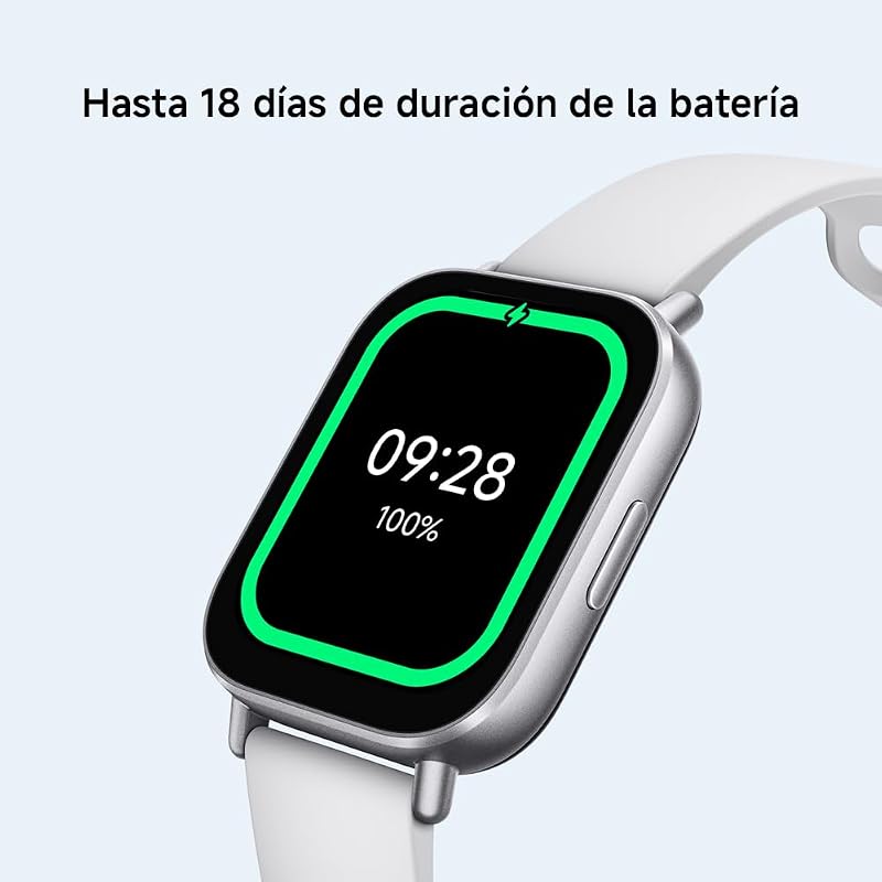 Redmi Watch 5 Active, Llamadas Bluetooth, Pantalla LCD de 2 Pulgadas, Monitor de frecuencia cardíaca, 140 Modos Deportivos, hasta 18 días de autonomía, Negro