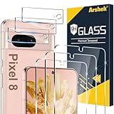 [3+3 Pack] Tempered Glass Screen Protector for