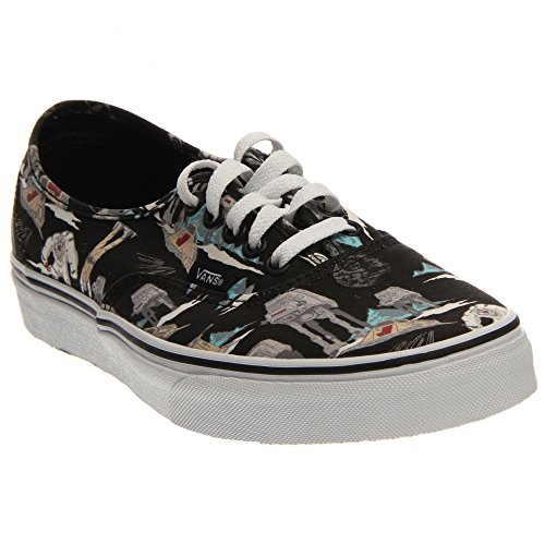 Vans Unisex Star Wars Authentic Dark Side Lace Up Shoes-Darkside/Planet Hoth-3.5