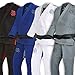 Sanabul Essential BJJ Gi for Men Brazilian Jiu Jitsu Gi Lightweight Preshrunk Fabric for Jiu-Jitsu Training & Competition - Grey, A3