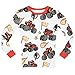 Blaze and the Monster Machines Boys Pajama | 100% Cotton Kids Pajamas | Monster Truck Pjs Size 6 White