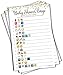 50 Baby Shower Emoji Picture Game - Baby Shower Game - Gender Neutral (50-Sheets) primary