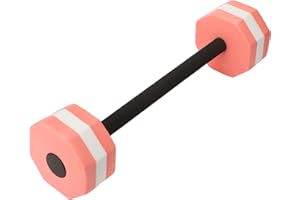 JUOPZKENN Water Dumbbell, Kids Barbell Aquatic Exercise Dumbbells Aqua Aerobics Fitness Barbells, Foam Barbells for Pool Water Weights Dumbbells Hand Bar Weight Barbells Float for Water Pool Aerobics Exercises