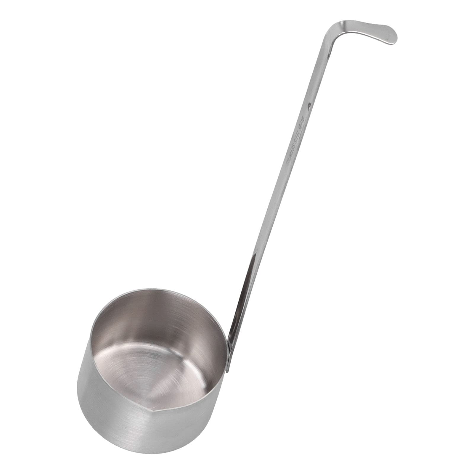 Stainless Steel Ladle, Long Handle Soup & Wine Dipper (8.45 oz)