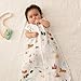aden + anais Baby Sleeping Bag, 100% Cotton Muslin, Wearable Swaddle Blanket for Girls & Boys, Newborn Sleep Sack, Breathable & Lightweight, TOG Rating 1.0, Around the World - Sites, 18-36 Months