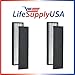 True HEPA Filter Replacement Compatible with GermGuardian FLT4825 FLT-4850 AC4800 4800 Series, Germ Guardian Filter B by LifeSupplyUSA