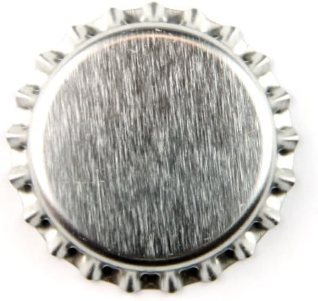 Bottle Caps (chrome) 200 pack by Annie Howes