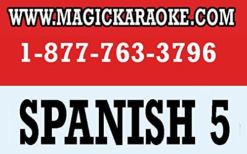 Spanish 5 Song Chip for Magic Sing Karaoke Microphone by Entertech (150 Songs include Mariachi)