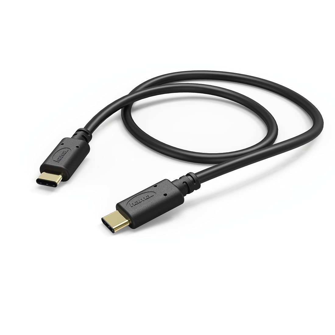 Hama 183331 | Charging/Data Cable, USB Type-C - USB Type-C, 1.0 m | Black, 3.1 cm*19.5 cm*9.0 cm