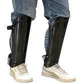 IOTC ARMOURY Medieval Leg Armor Pair 18 Gauge Steel Leg Guards Set Cosplay Costume LARP Knight Leg Greaves Reenactment Combat Armor Black Antique